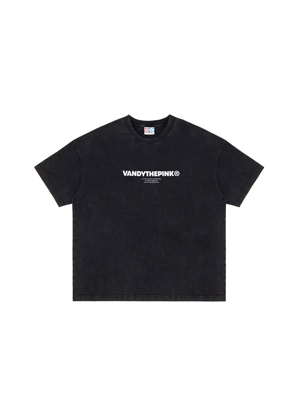 Time To Work Tee WASHED BLACK