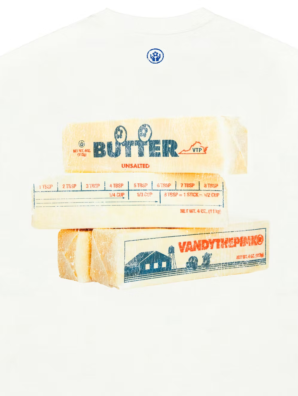Butter Eye Logo Tee BUTTER YELLOW
