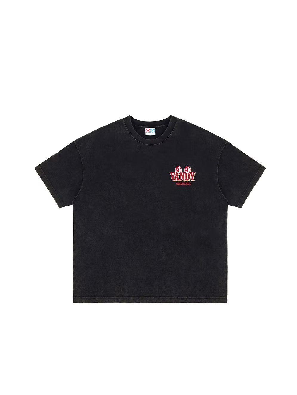Cup Noodle Eye Logo Tee WASHED BLACK