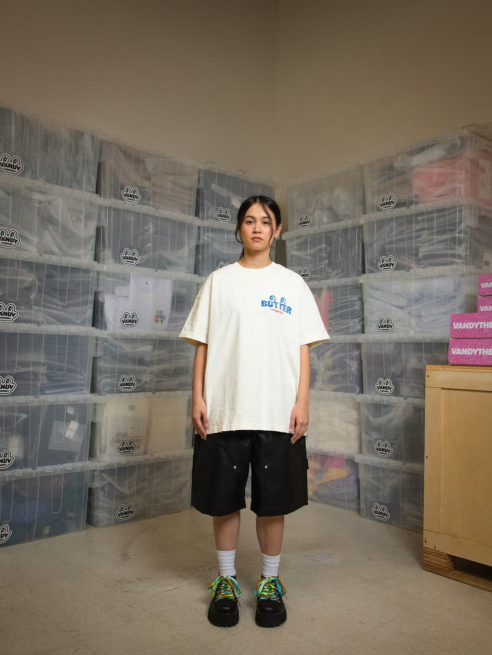 Butter Eye Logo Tee BUTTER YELLOW