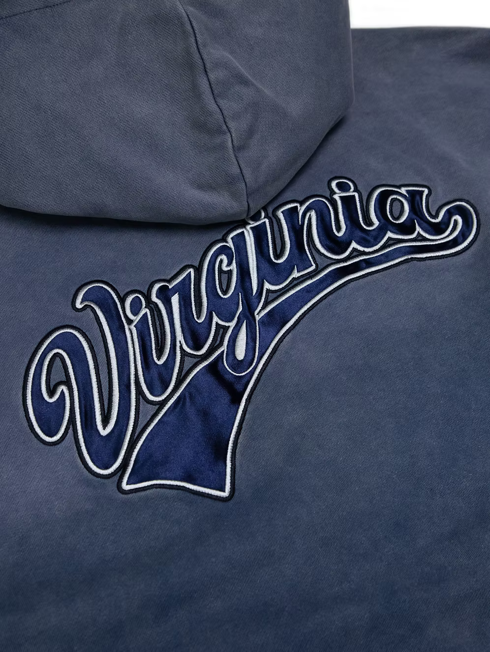 VA Script Zip-Up Hoodie NAVY