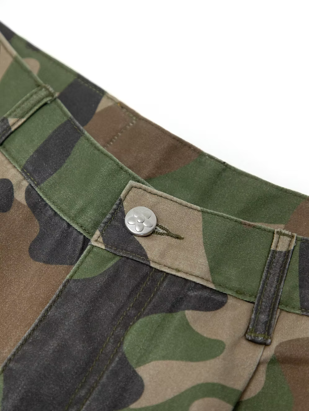 Woodland Camo Cargo Shorts