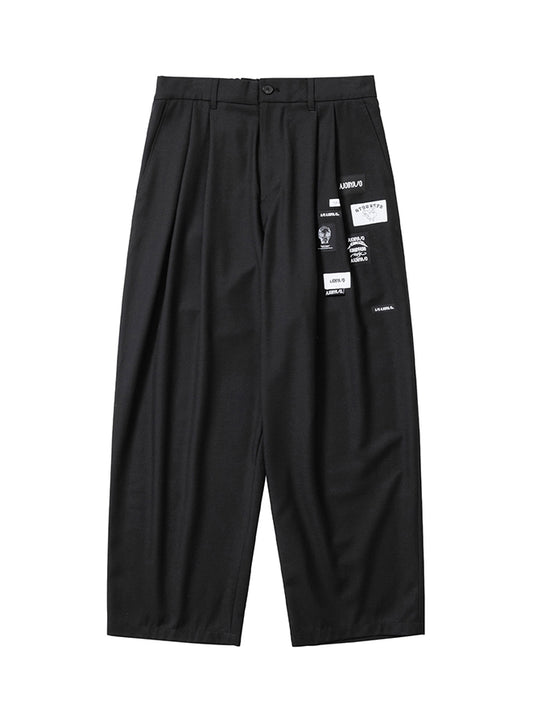 Wool Blend Expensive Trouser BLACK