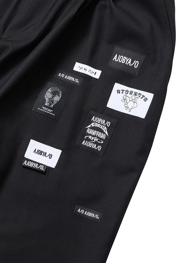 Wool Blend Expensive Trouser BLACK