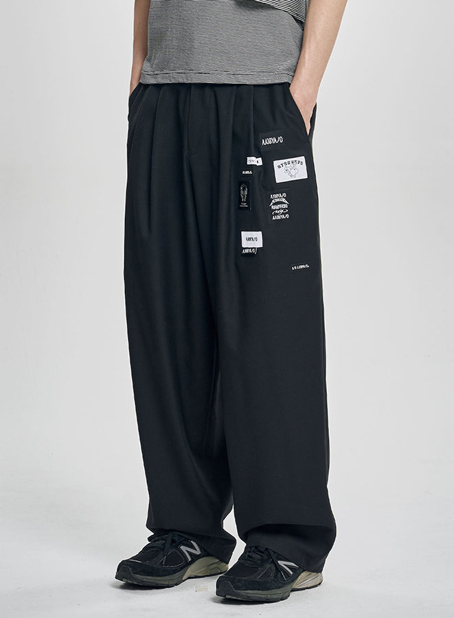 Wool Blend Expensive Trouser BLACK