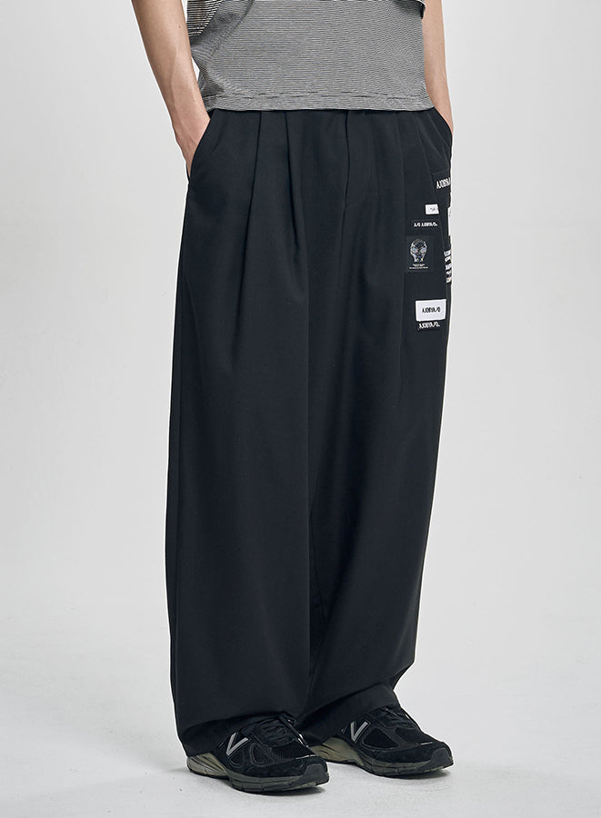 Wool Blend Expensive Trouser BLACK