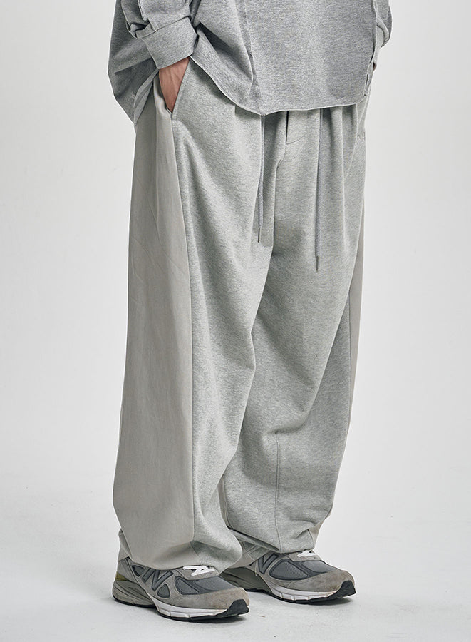 Dual Fabric Hybrid Pants MELANGE GREY
