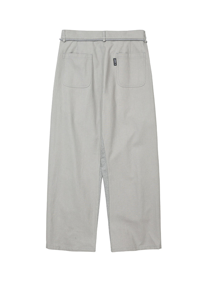 Dual Fabric Hybrid Pants MELANGE GREY