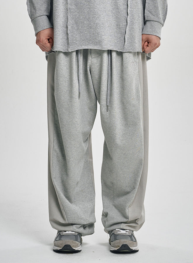 Dual Fabric Hybrid Pants MELANGE GREY