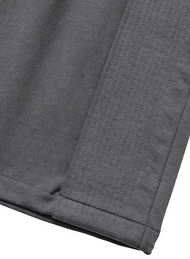 One Tuck Qulted Jersey Pants CHARCOAL