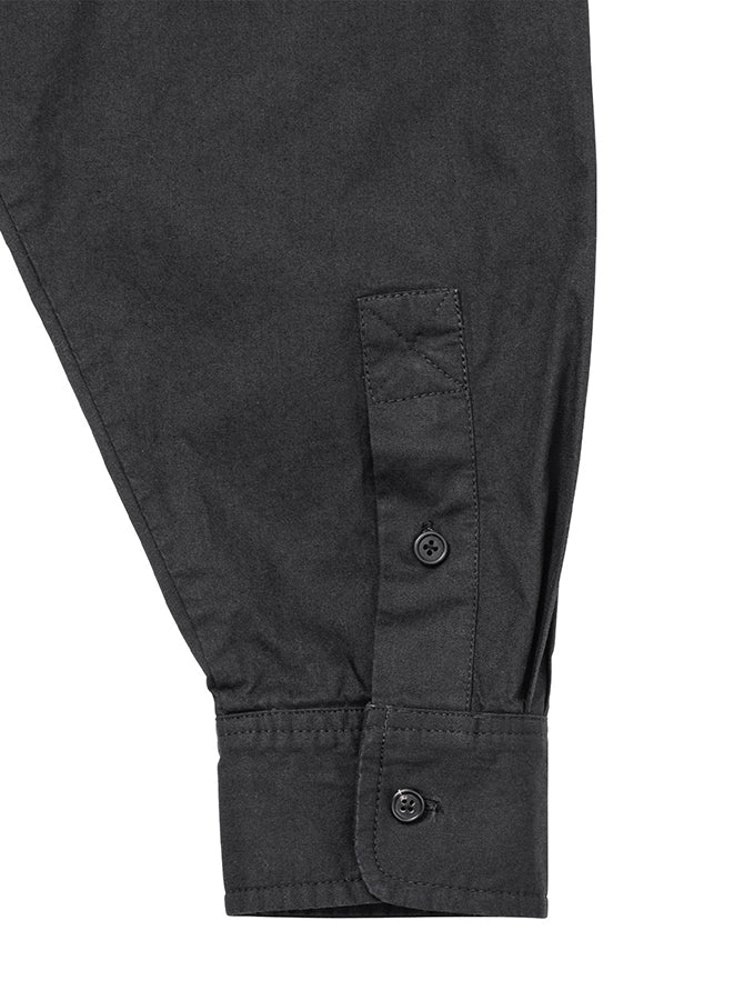 Cation Long Sleeve Utility Shirt BLACK