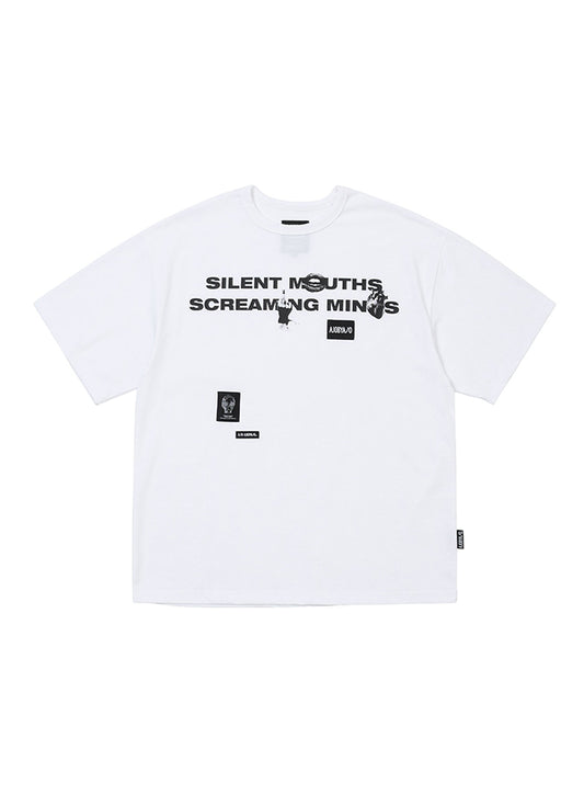 SMSM Slogan T-Shirt WHITE