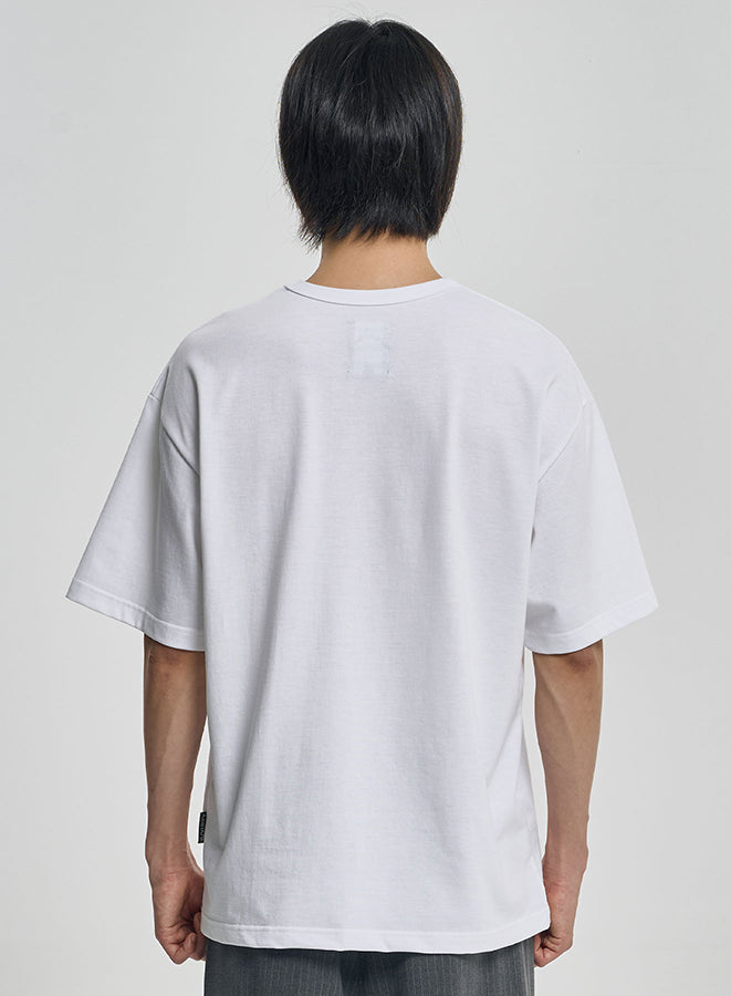 SMSM Slogan T-Shirt WHITE
