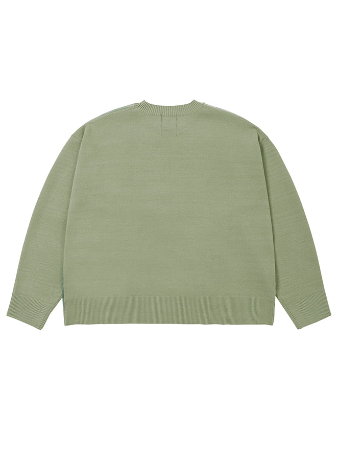 Jack a Dull Boy Watercolor Sweater MINT