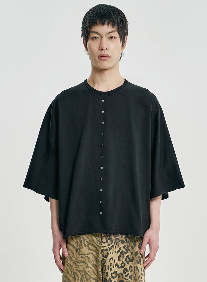 10th Anniversary Raglan T-shirt BLACK
