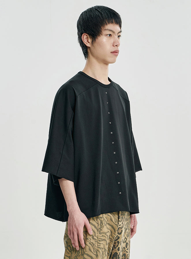 10th Anniversary Raglan T-shirt BLACK