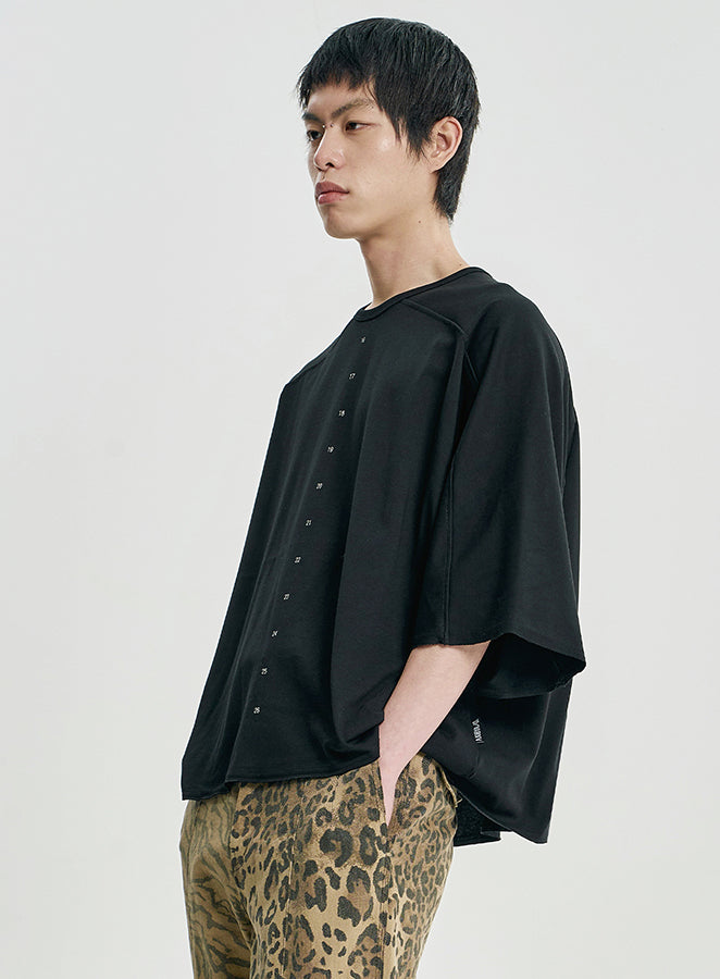 10th Anniversary Raglan T-shirt BLACK