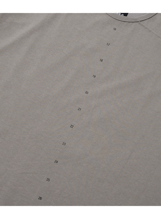 10th Anniversary Raglan T-shirt WARM GRAY