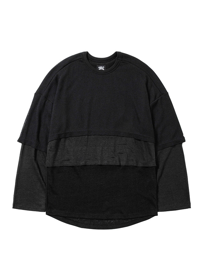 Triple Layered Long Sleeve BLACK
