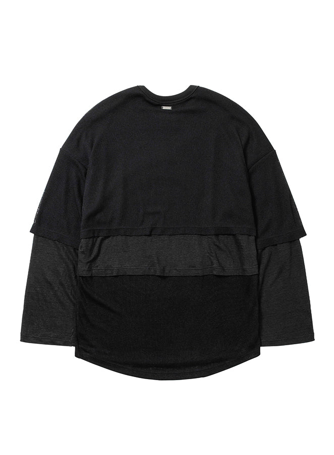 Triple Layered Long Sleeve BLACK