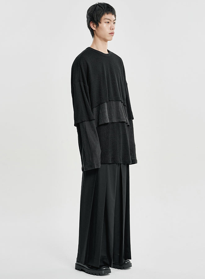 Triple Layered Long Sleeve BLACK