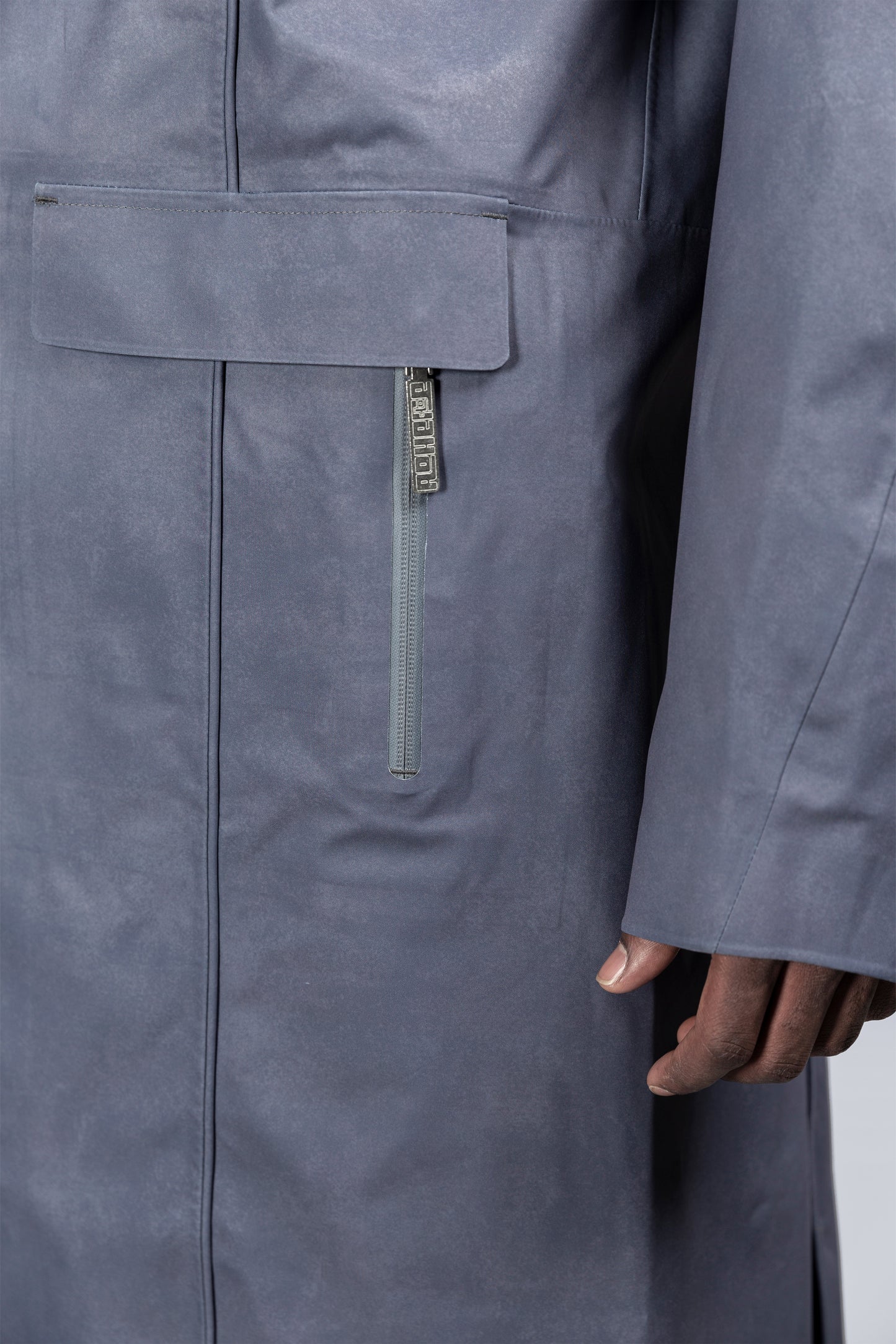 3L Waterproof Trench Coat STONE WASH PRINT
