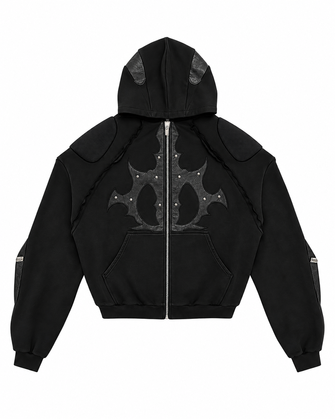 DaDa Padded Hoodie BLACK
