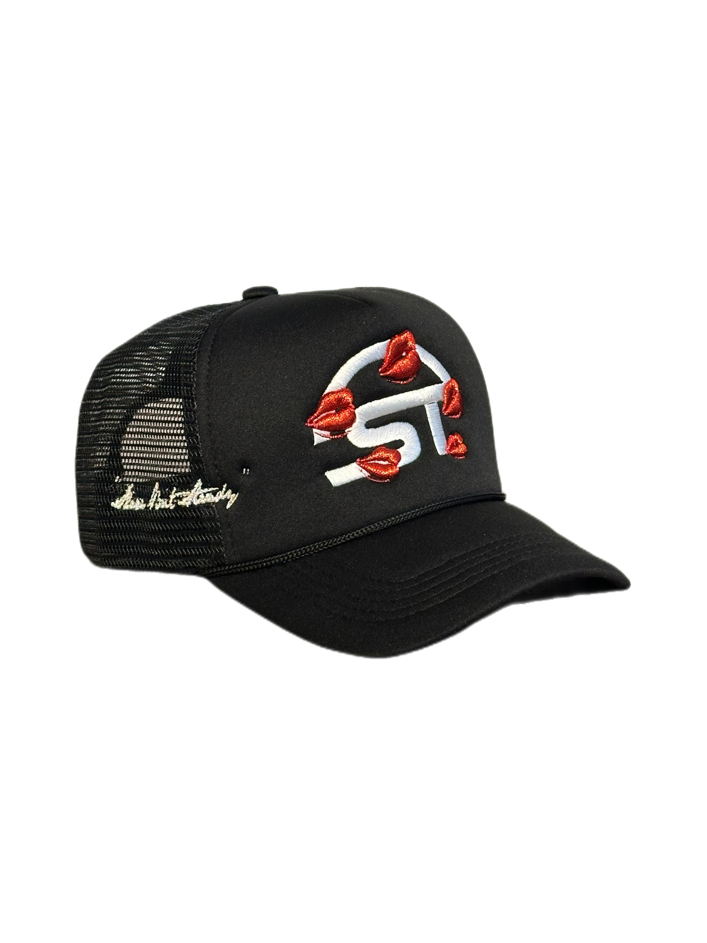 Slow But Steady Trucker Hat BLK/BLK