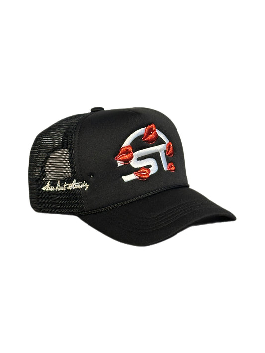 Slow But Steady Trucker Hat BLK/BLK