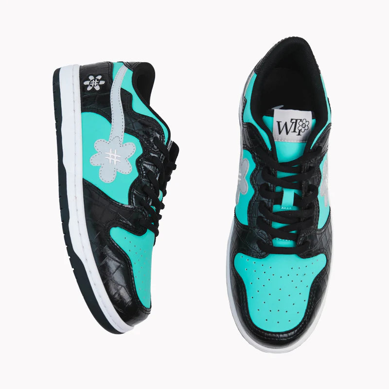 "Diamond" Dream Kicks BLACK TIFFANY BLUE