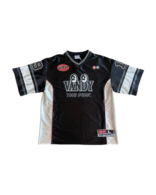 Eye Logo Football Jersey BLACK