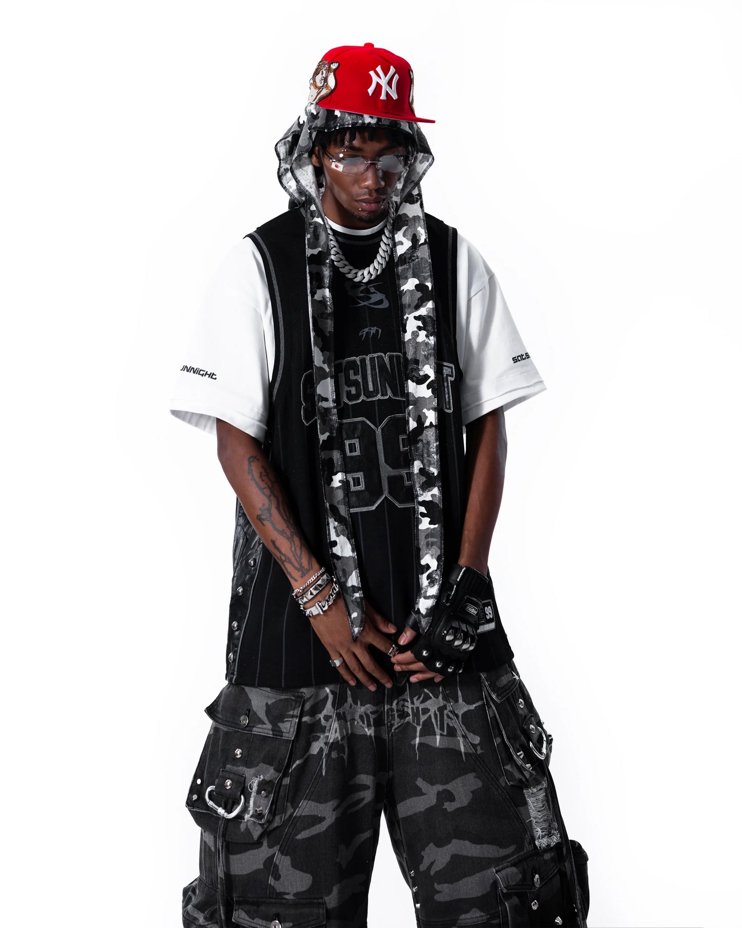 Street Camo 2.0 Durag WHITE