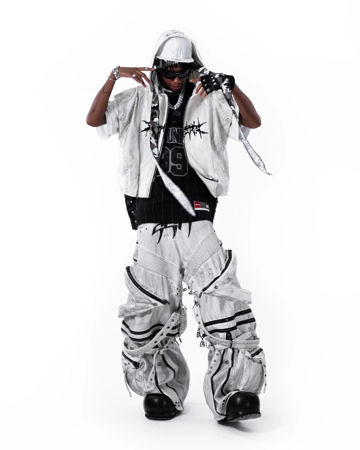 Street Camo 2.0 Durag WHITE