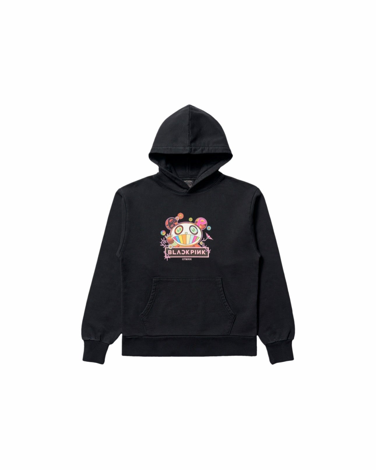 2023 BLACKPINK TMKK flying Panda Hoodie BLACK