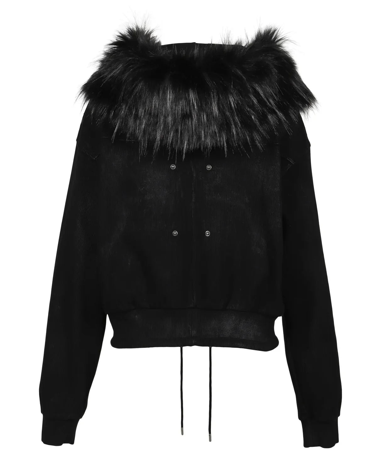 Molar Fur Zip-UP BLACK