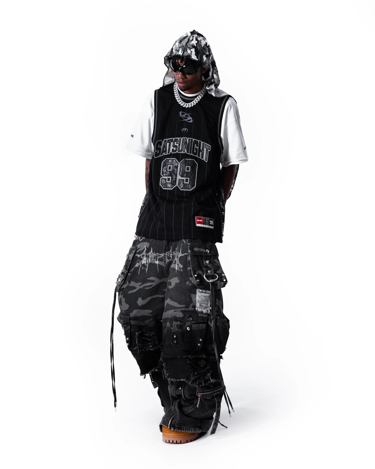 Street Camo 2.0 Durag WHITE