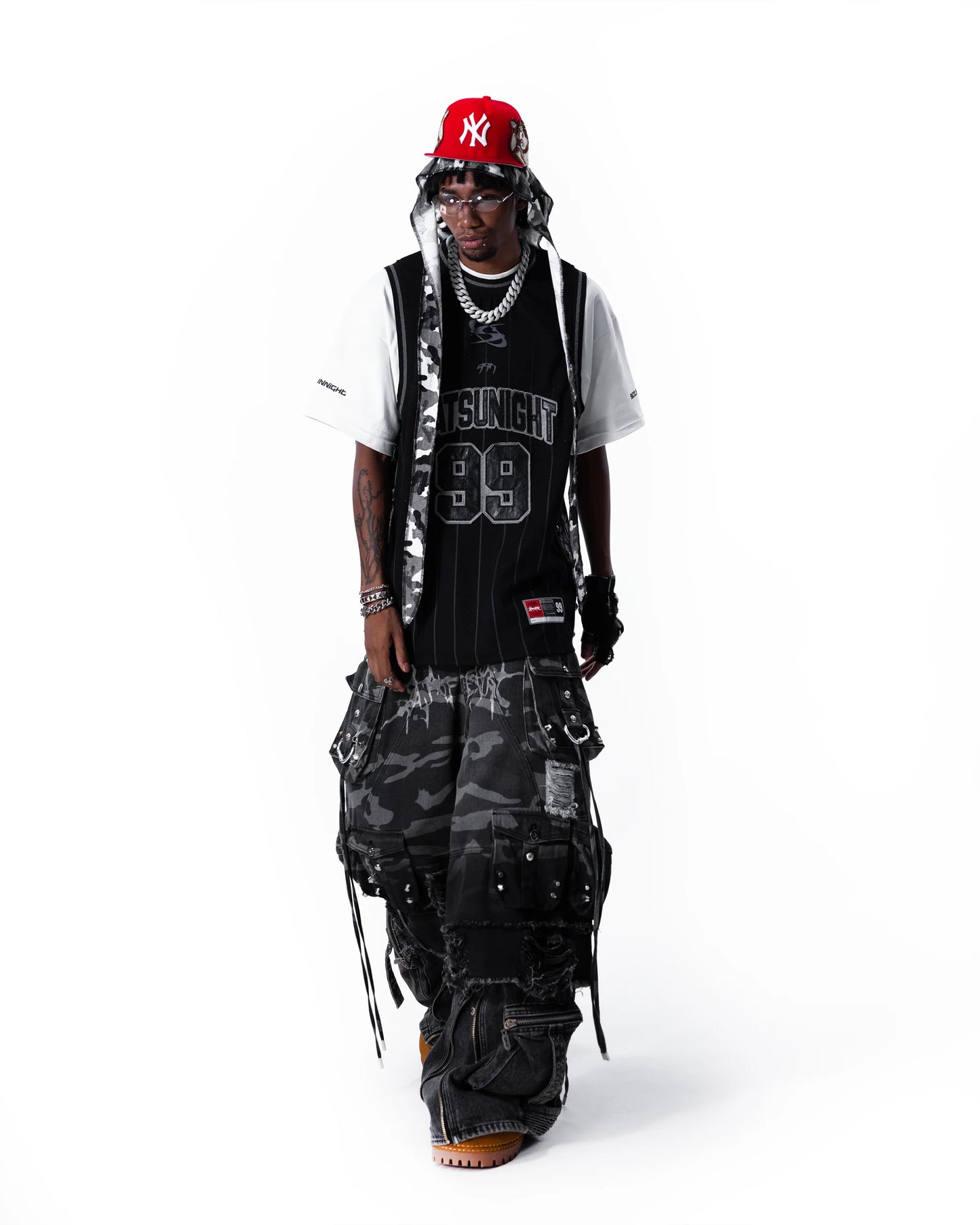 Street Camo 2.0 Durag WHITE