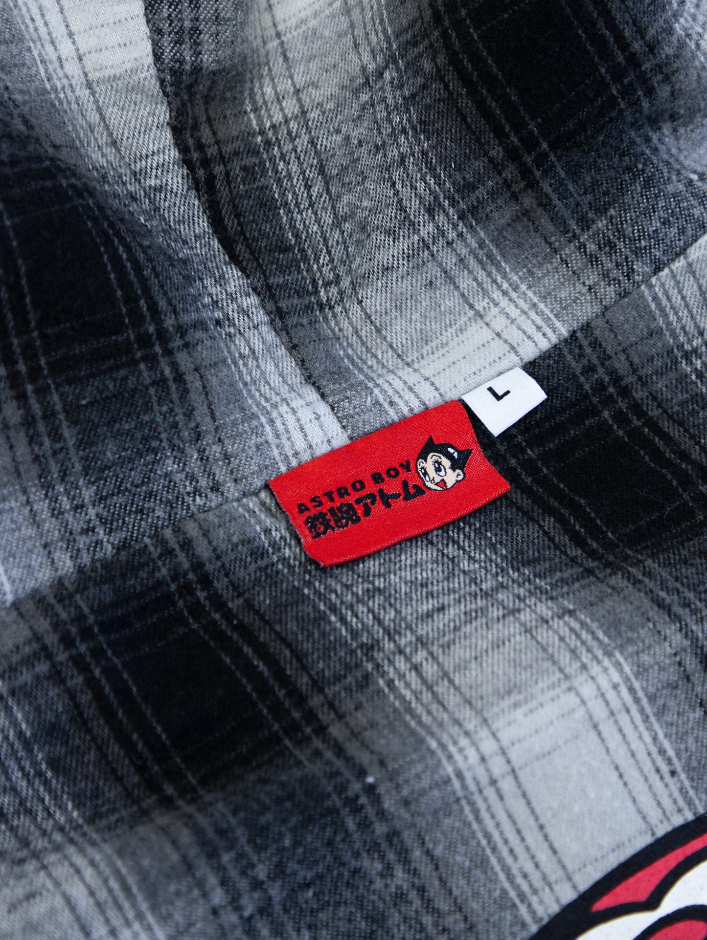 Vandy x Astro Boy Reversible Flannel Hoodie
