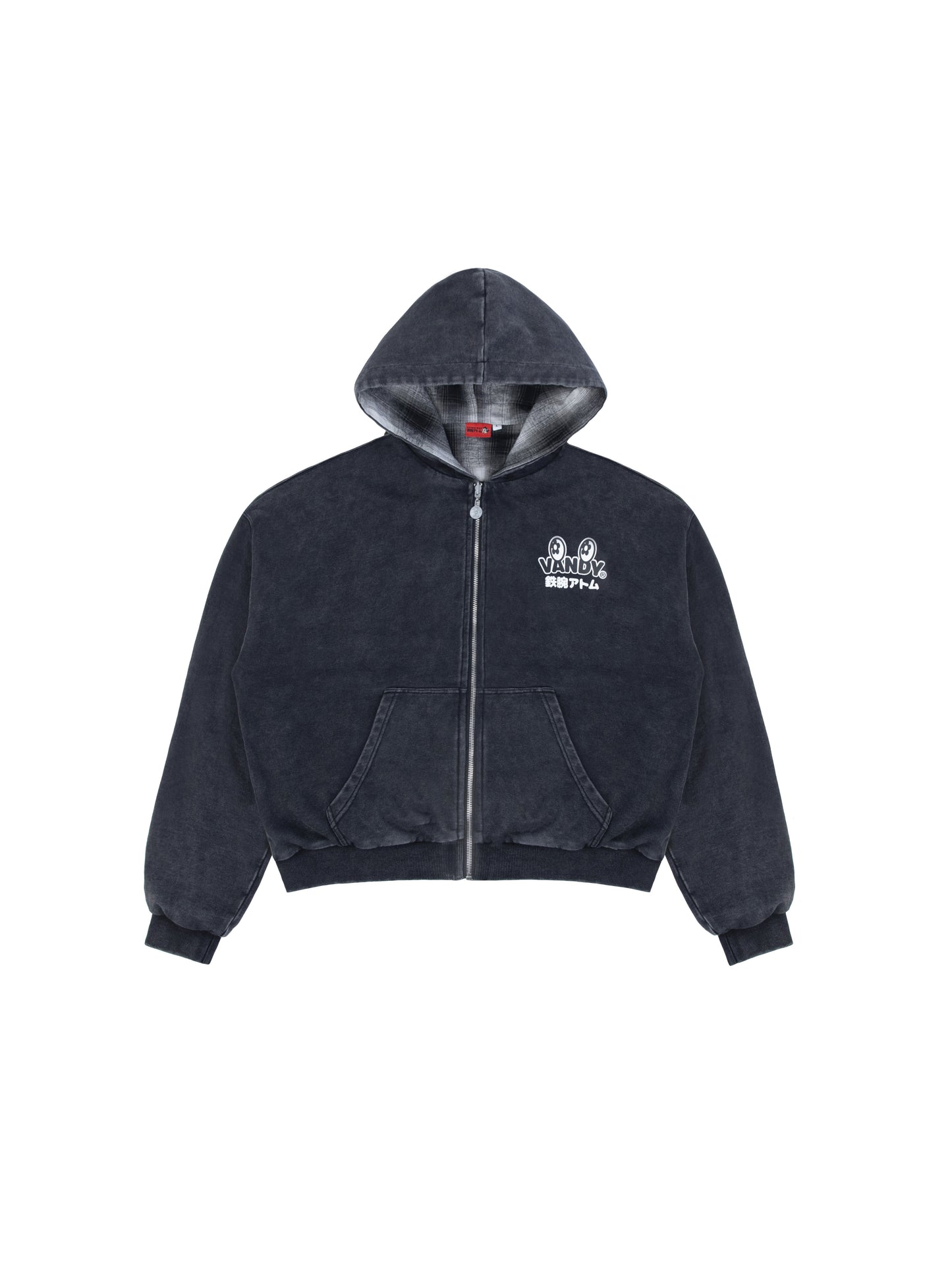 Vandy x Astro Boy Reversible Flannel Hoodie