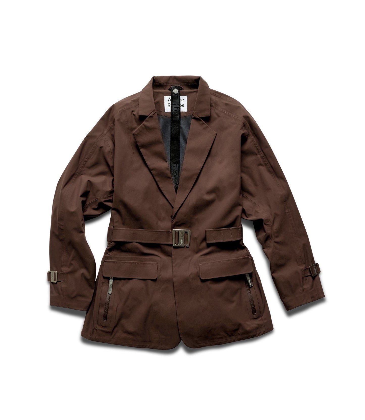 Waterproof Rain Blazer BROWN