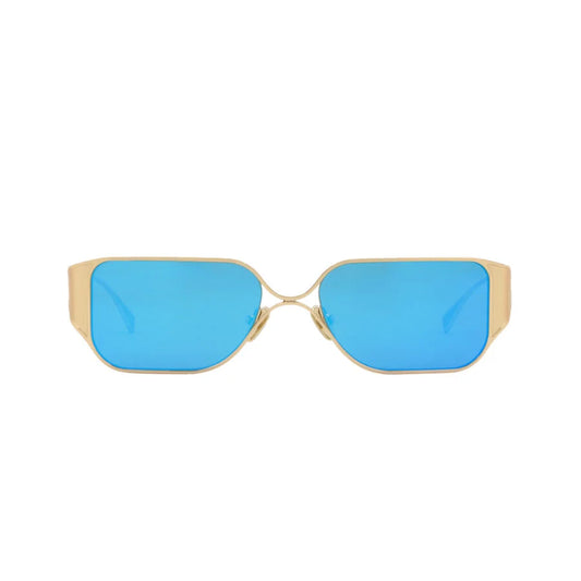 Square GOLD/BLUE MIRROR