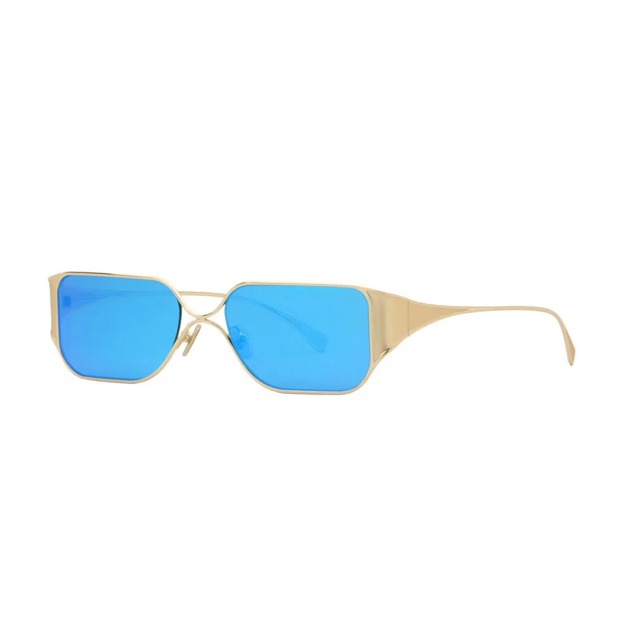 Square GOLD/BLUE MIRROR