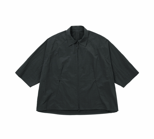 Nylon Cape Shirt CHARCOAL (Only 1 XL Remaining)