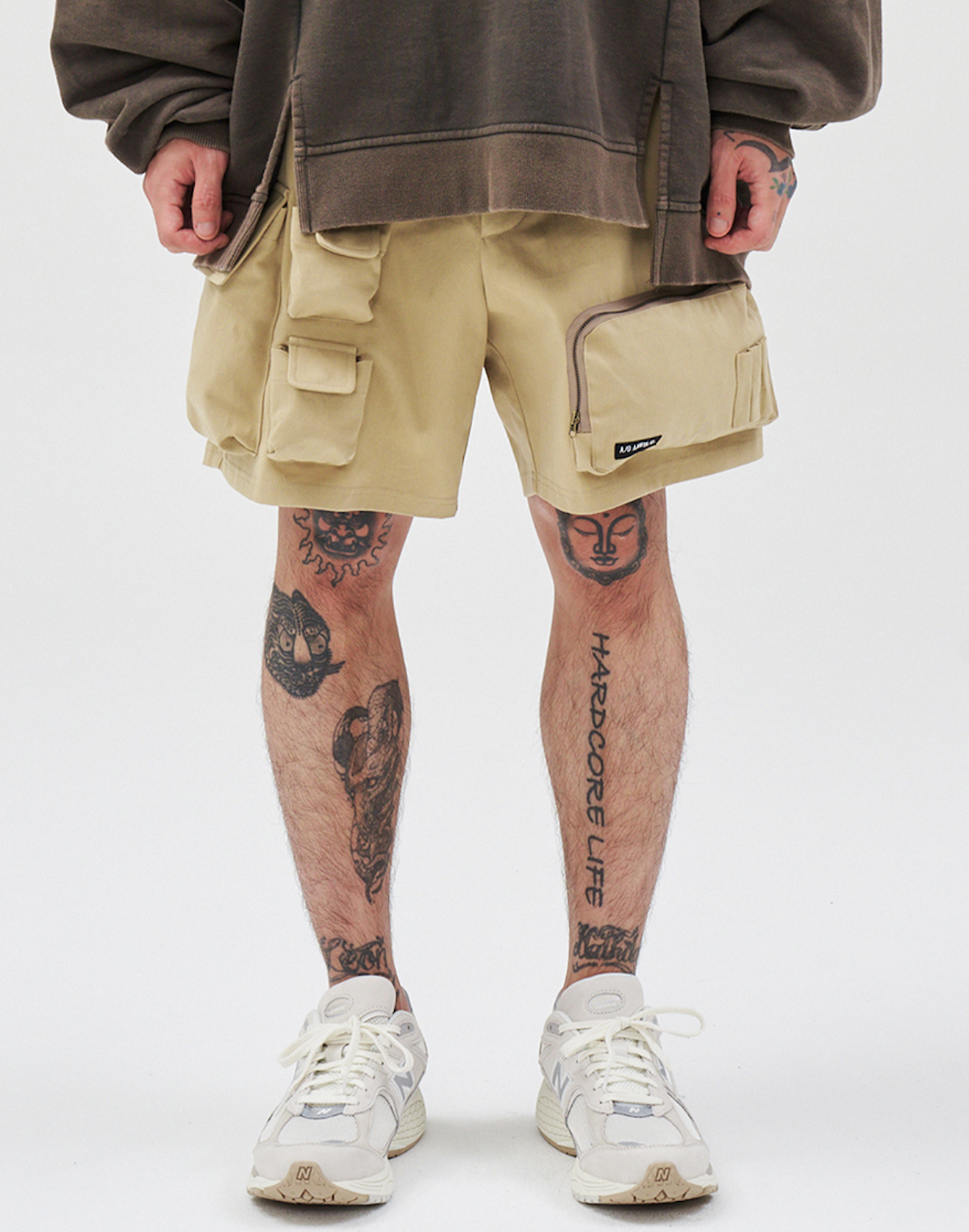 Cargo Shorts BEIGE (Only 1 XL Remaining)