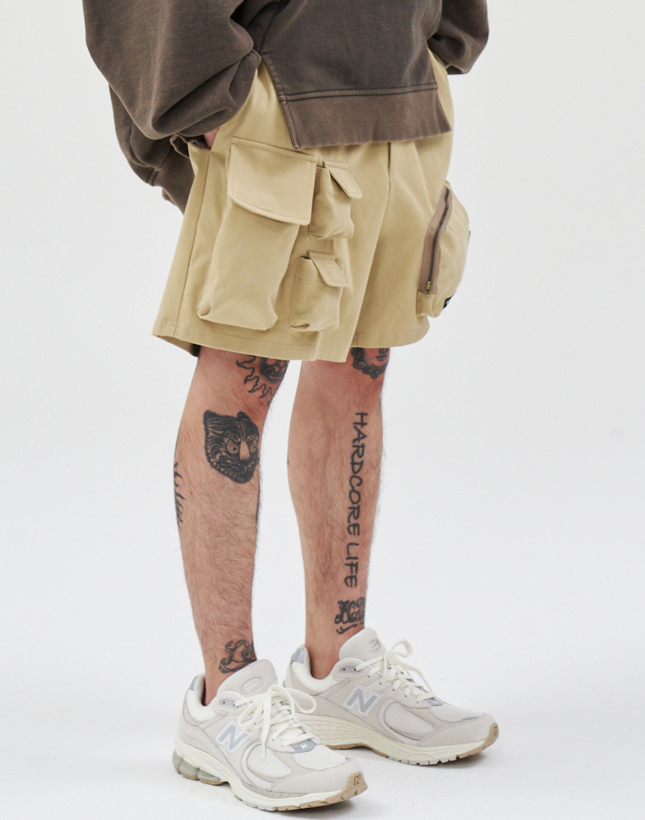 Cargo Shorts BEIGE (Only 1 XL Remaining)