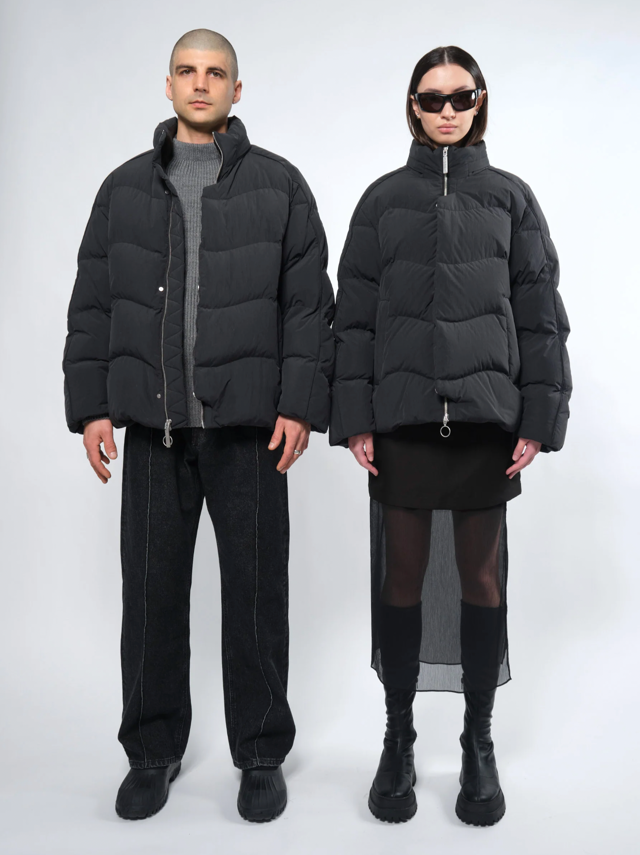 Re:Down® Puffer Jacket BLACK