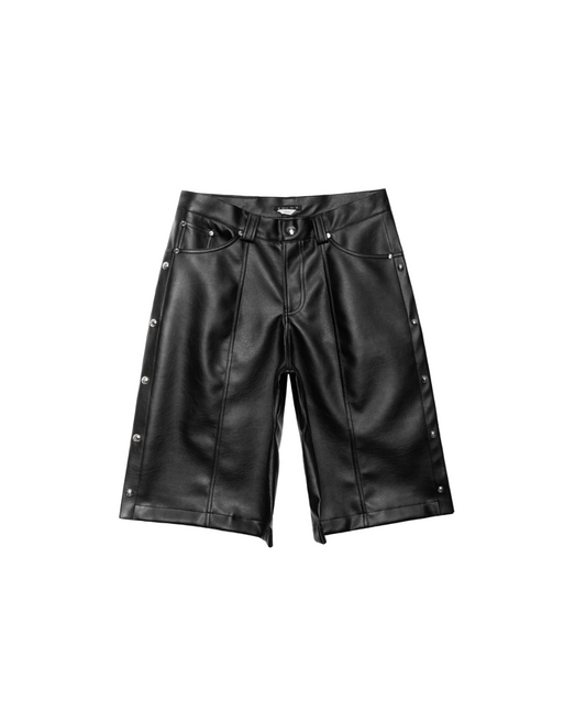 Nouveau Snap Bermuda Pants BLACK