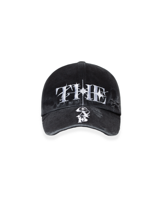 The Cap Dark Washing Ball Cap DARK GREY
