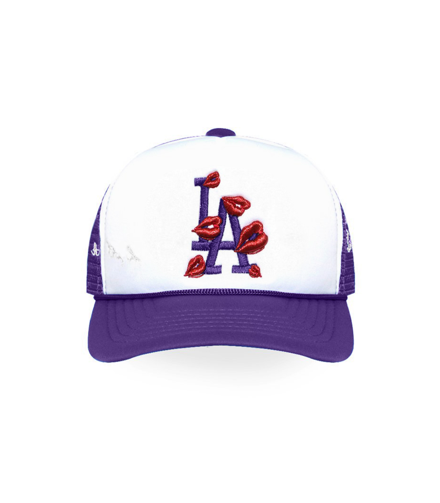 LA To Live and Fly in Trucker Hat PURPLE