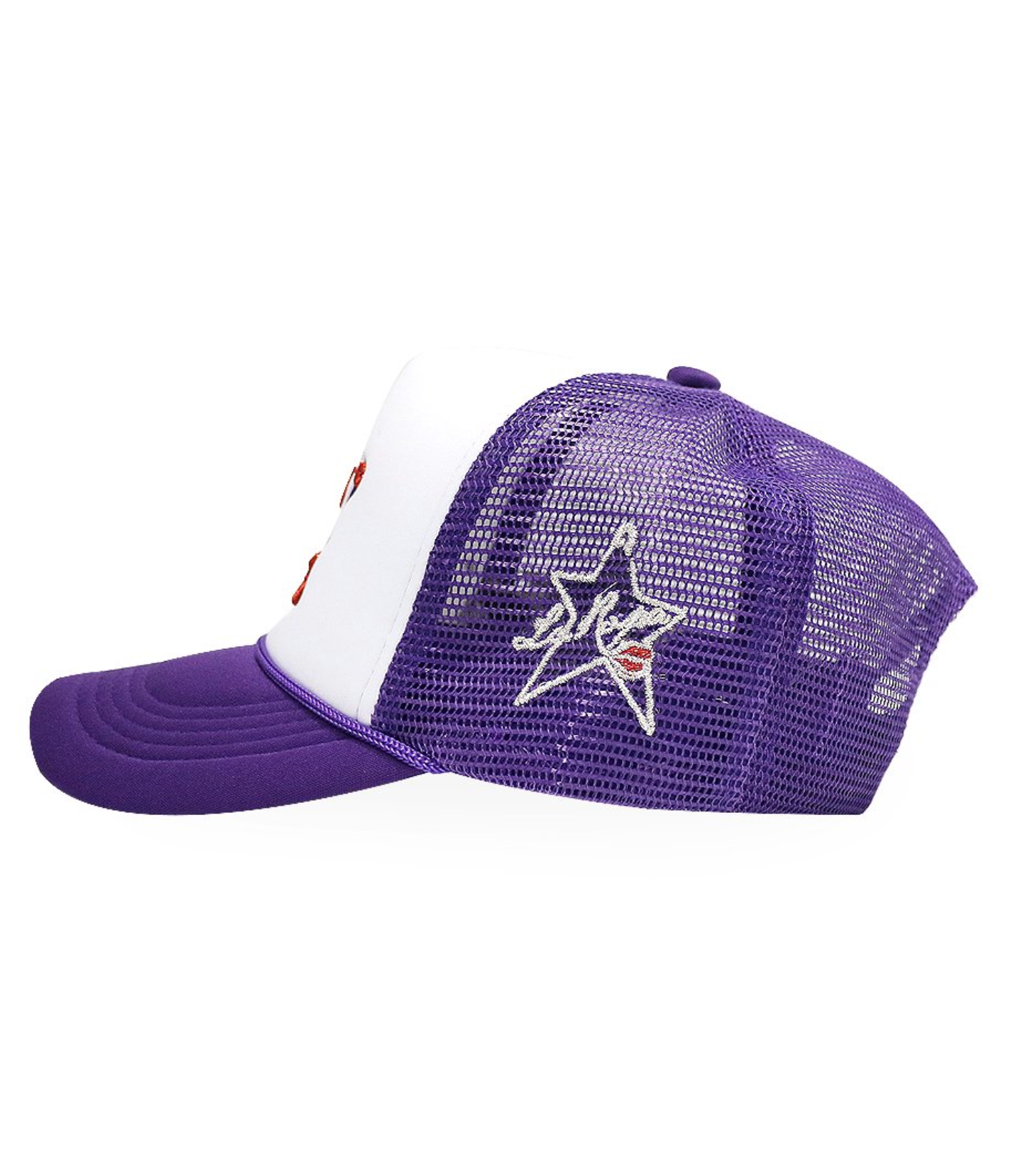 LA To Live and Fly in Trucker Hat PURPLE